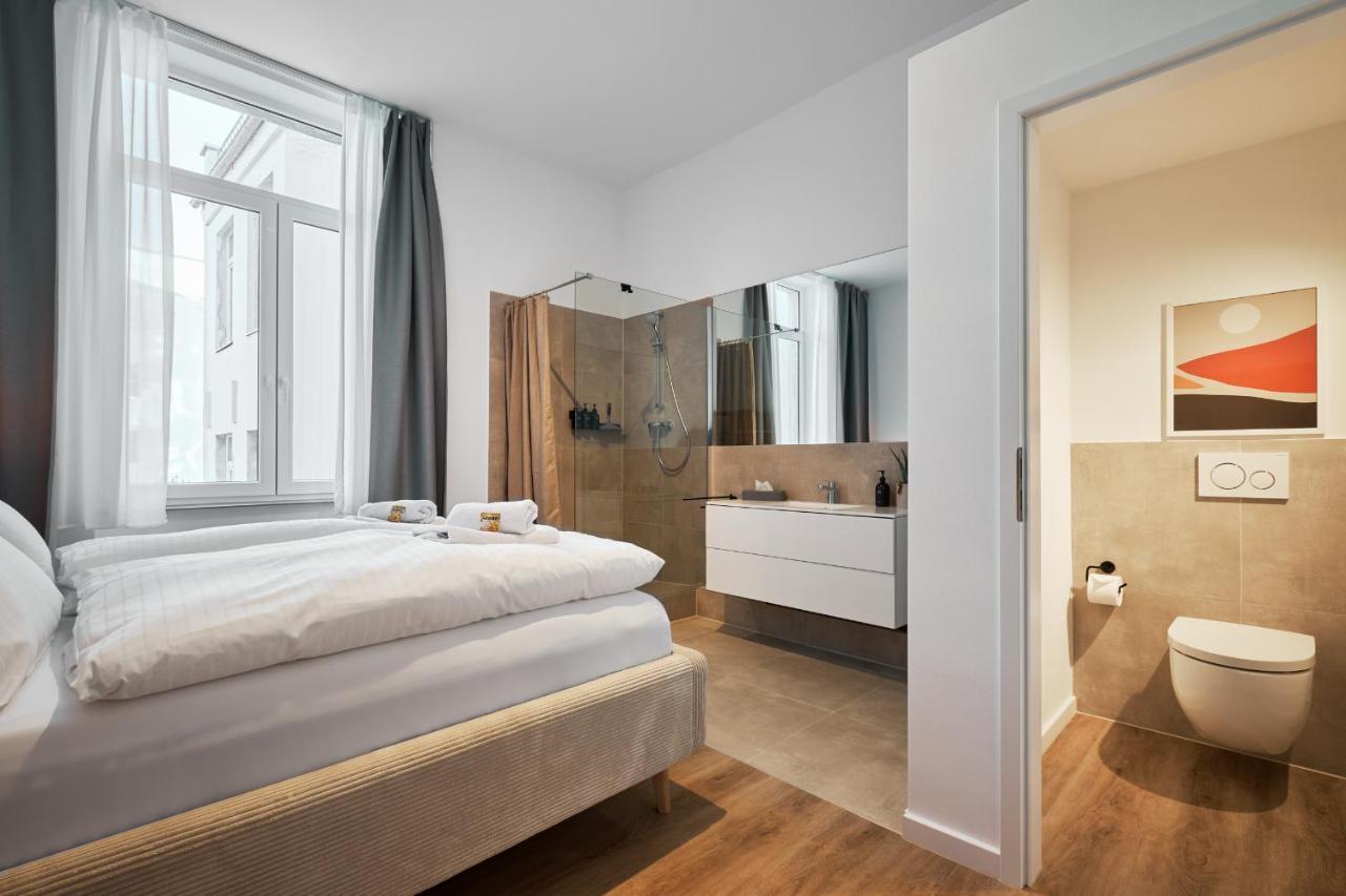 Park Avenue Apartments - Dom Mit Stil - Kueche - Parkplatz - Wlan - 65 Zoll Tv - Netflix 科隆 外观 照片